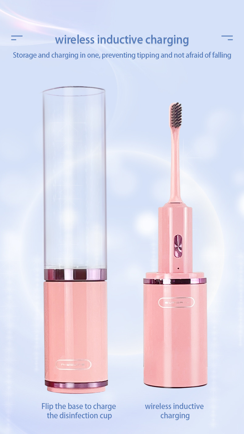 Ultraviolet Sterilization Sonic Electric Toothbrush, 41000 Vpm Soft Bristle For Adult With Uv Cleaning