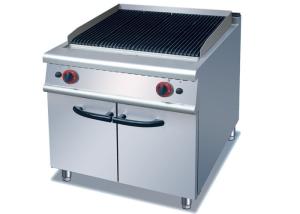 China Stainless Steel Cooking Lines , Gas / Electric Lava Rock Grill For Kitchen wholesale