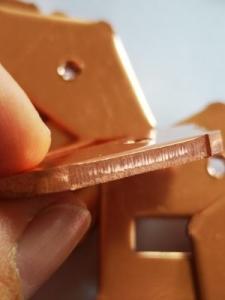 China Laser Cutting Processing Of Copper Plate Metal Forming wholesale