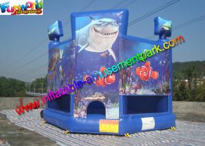 China OEM Outside Small Inflatable Commercial Bouncy Castles With PVC tarpaulin wholesale