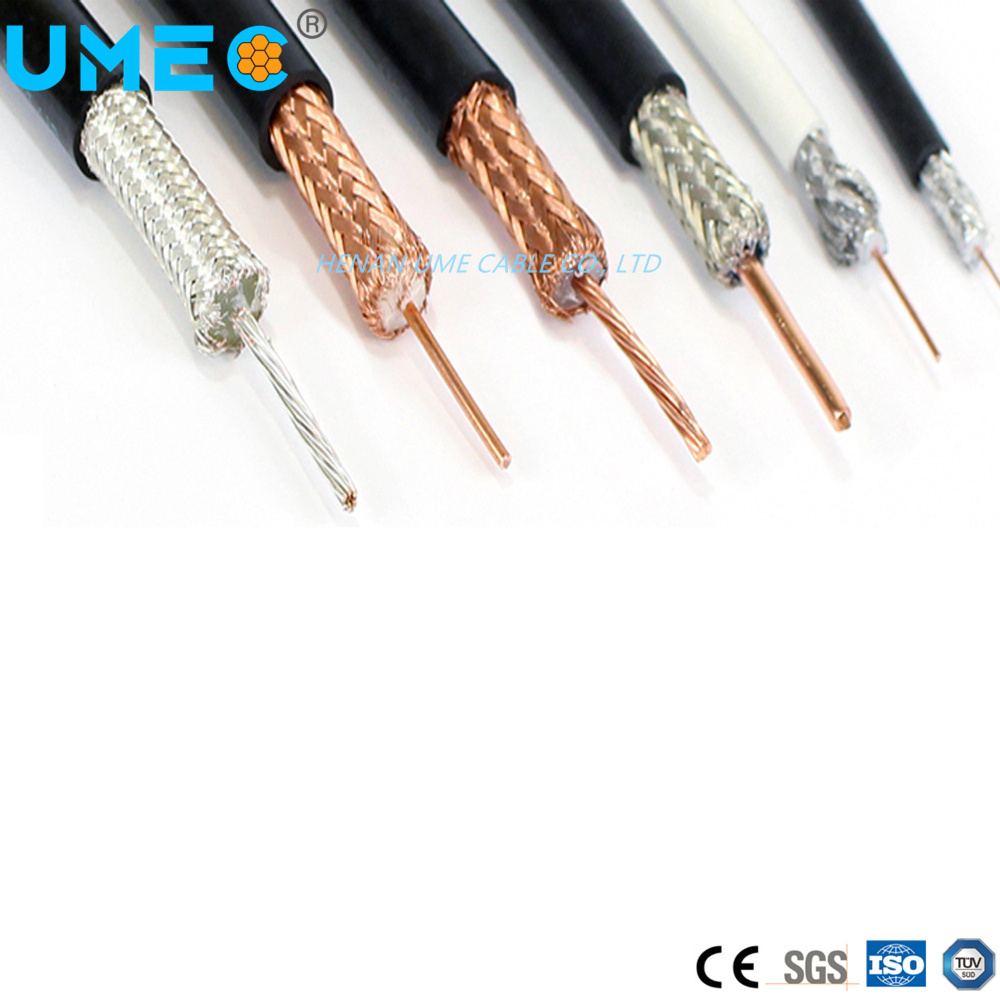 50 Ohm Rg8 a/U Coaxial Cable Single Shielded Double Shielded with FEP Jacket