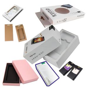 China CMYK Pantone Cell Phone Accessories Packaging UV Coating Screen Printing wholesale
