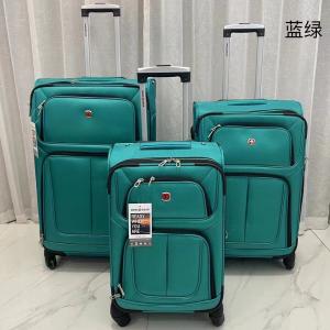 China Oxford Cloth Suitcase Ultra-Light Tarpaulin Luggage Travel Luggage Boarding Case Unisex Luggage Sets wholesale