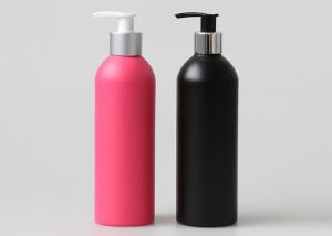 China 380ml Aluminum Cosmetic Bottles , Aluminum Shampoo Bottles With Lotion Pump wholesale