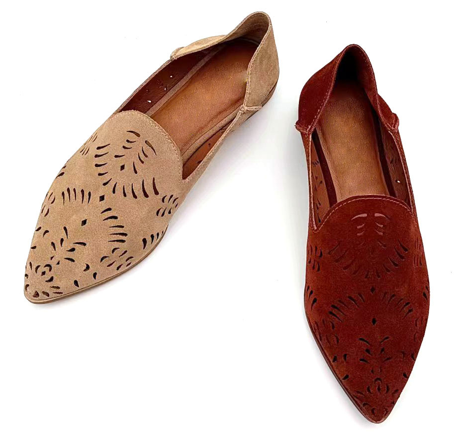 Comfortable Fashionable Flat Loafer Shoes With Rubber Outsole