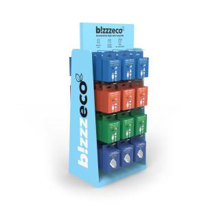 China Double Sided Display Stand PVC Pegboard Shop Product Display Stand wholesale