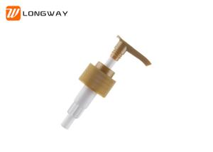 China Durable PP Cosmetic Pump Dispenser Top , Plastic Lotion Pump Replacement wholesale