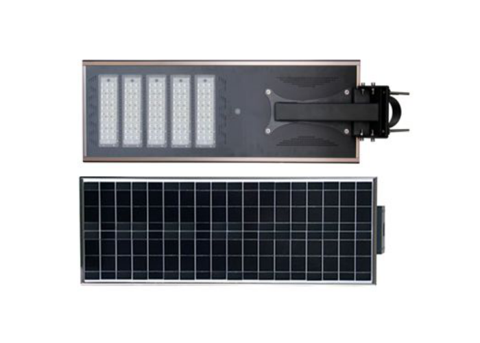 100W Lamparas Integrated Solar Street Light Outdoor Lighting 160lm/w 5 Years Warranty Waterproof IP67 For Road And Highway
