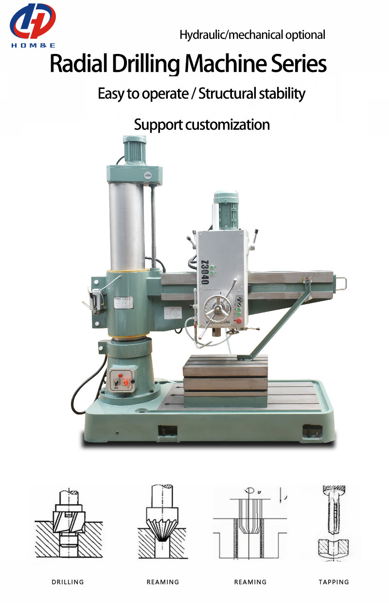 Radial Drilling Machine Z3040*13D Hydraulic locking Vertical Metal Radial Drill Machine