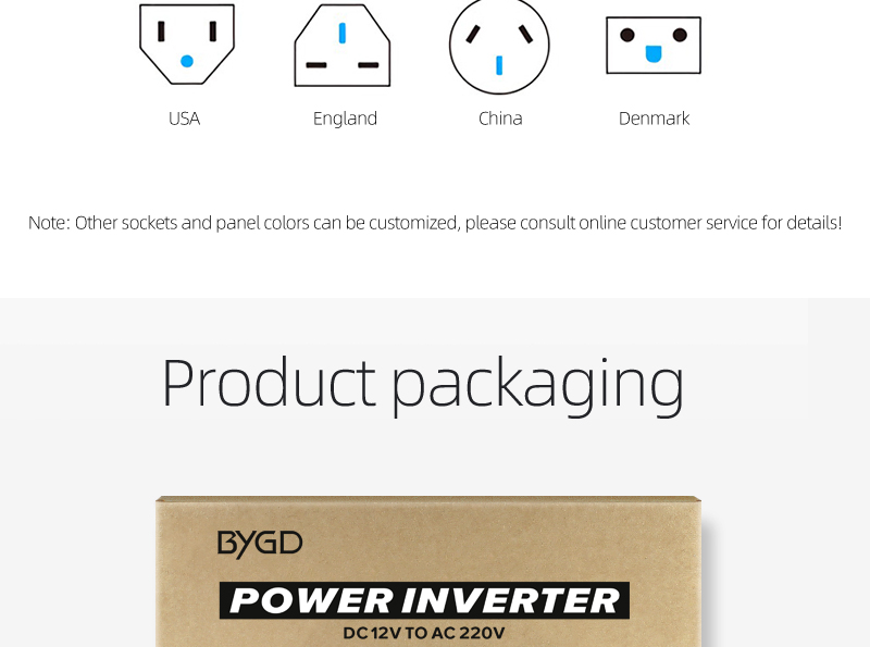 200W Car Power Inverter Technology Wholesale Price Solar Power Inverter Smart Pure Sine Wave For Dc Power System
