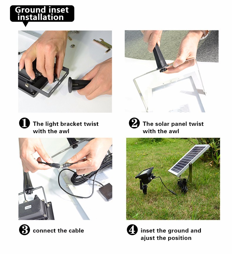 N500B high quality outdoor garden solar lawn light which equal 50W incandescent lamp