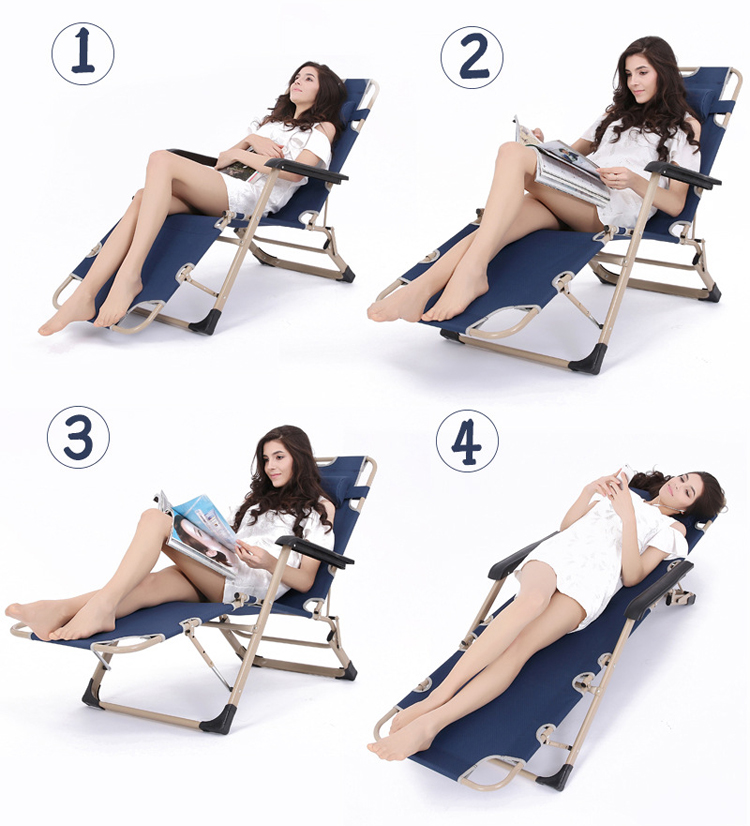 Hotel Patio Garden Camping Pool Zero Gravity Folding Chaise Recliner Sun Lounge Chair