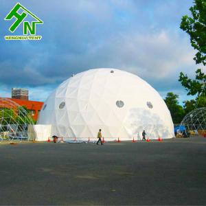 China 262 Ft Tourism Glamping Geodesic Big Dome Tent Resort Hotel House Shelter wholesale