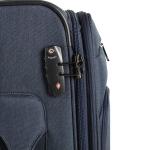 4 Wheels Expandable 210D Polyester Soft Trolley Luggage
