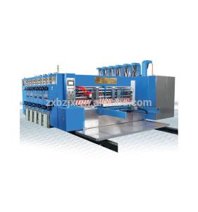 China Box Carton High Speed Flexo Printing Slotting Die Cutting Machine wholesale