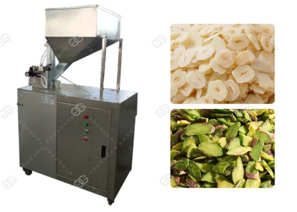 Industrial Pistachio Nut Cutter Machine , Hazelnut Dry Fruit Slice Cutting