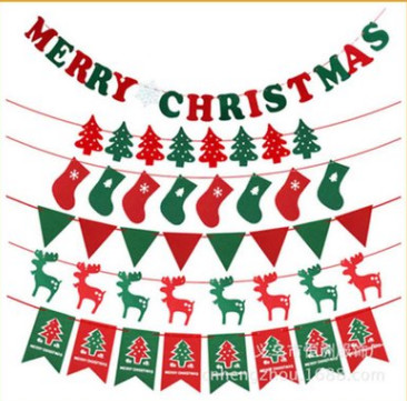 Christmas decorations, Christmas decorations, flags, flags, flags, flags,