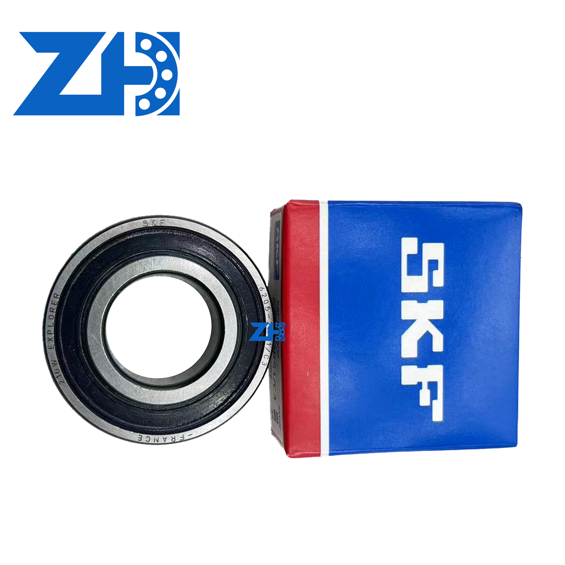Smooth Automotive Gearbox Bearing 6205-2RS1-C3 Deep Groove Ball Bearing