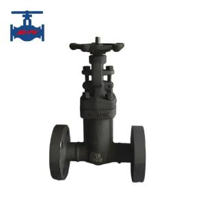 China Industrial Forged Gate Valve API 602 Standard Class 150 Bellow Sealed Gate Valve A105 wholesale