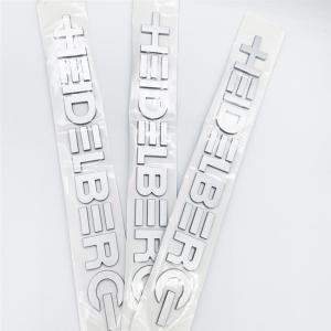 China Gray Heidelberg Symbol Letter Label SM52 SM74 SM102 Labels Letters Offset Press Parts wholesale