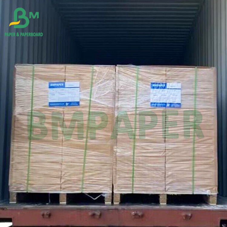 80gsm 90gsm Thickened Kraft Paper High Strength Kraft Bags Paper For Cements