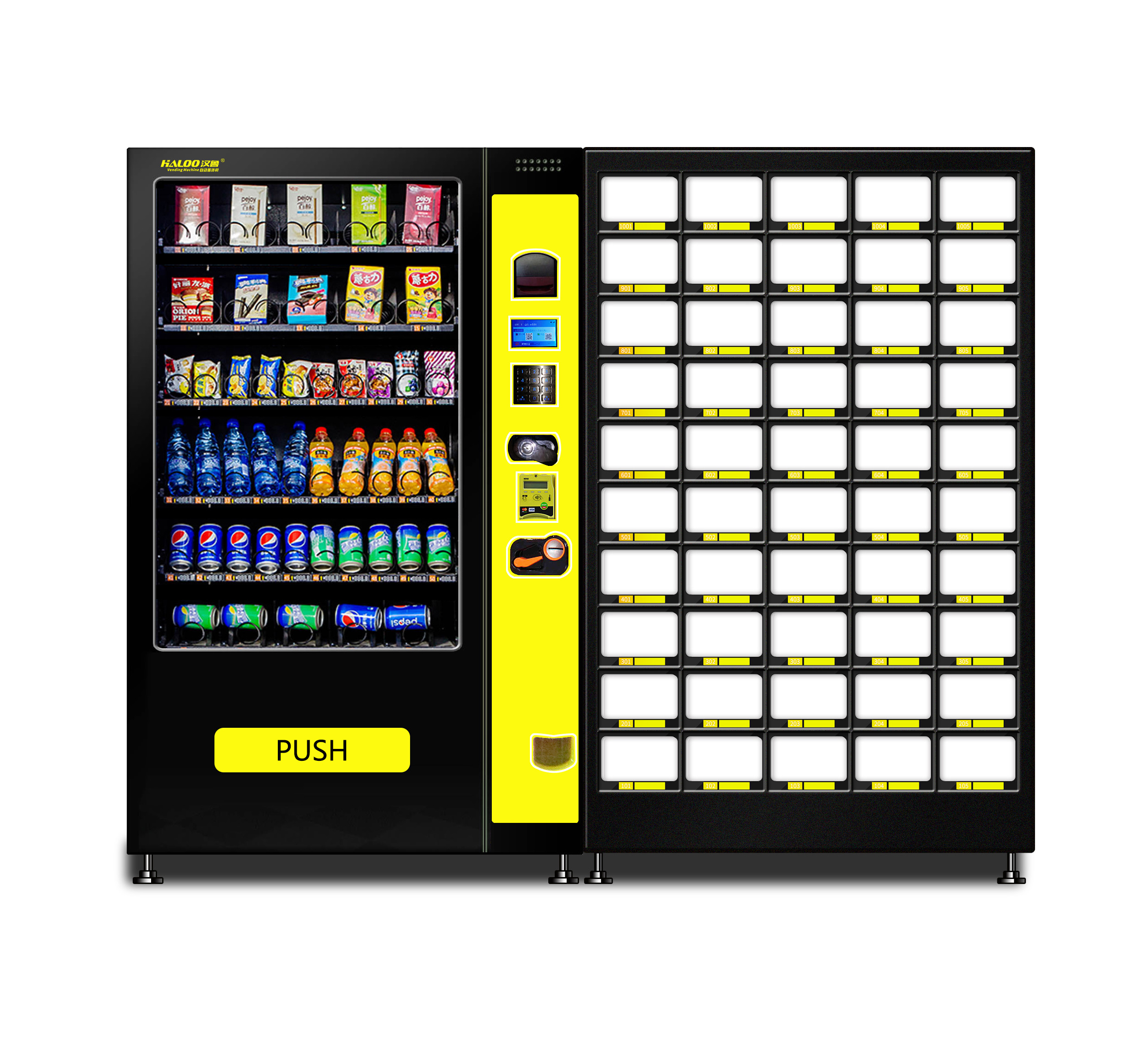 Lipstick Combo Vending Machine With Card Reader CE Certificate