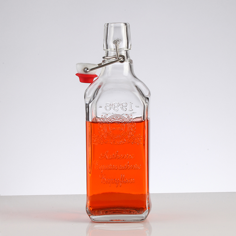 Empty Cylinder Liquor Wine 750ml Glass Vodka Bottle Clients' Specific Requirements