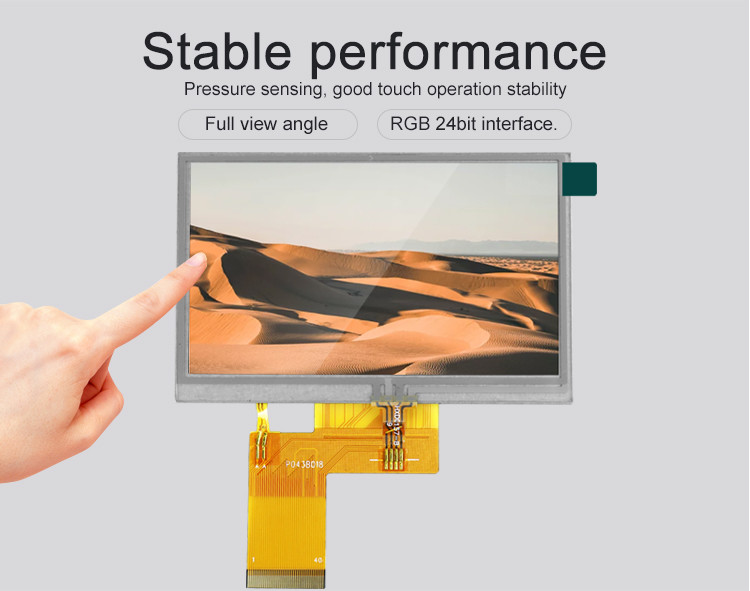 Polcd ST7262E43 4.3 Inch Lcd Display 800X480 TFT Capacitive Touch Screen
