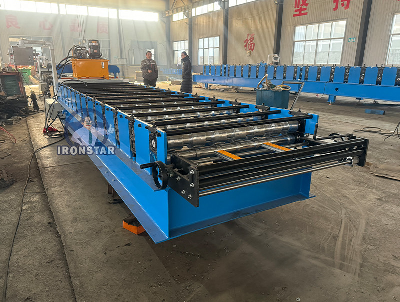 7 rib trapezoidal roofing sheet roll forming machine metal roof machine metal roof roll forming machine pbu panel roll forming machine