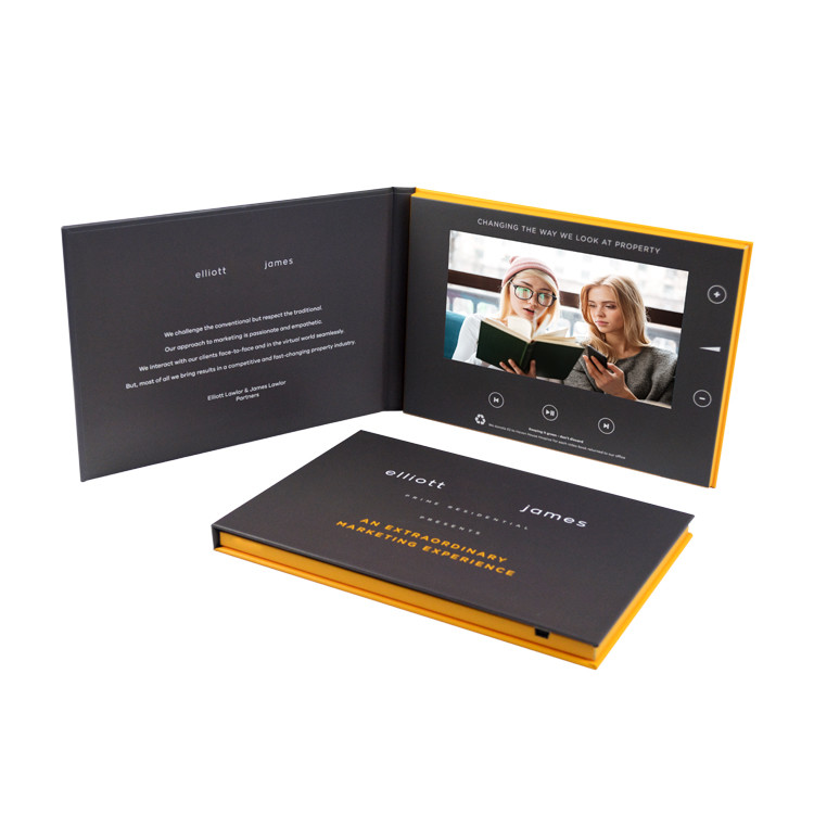 7 inch LCD video brochure display,LCD video brochure display video player for retails store