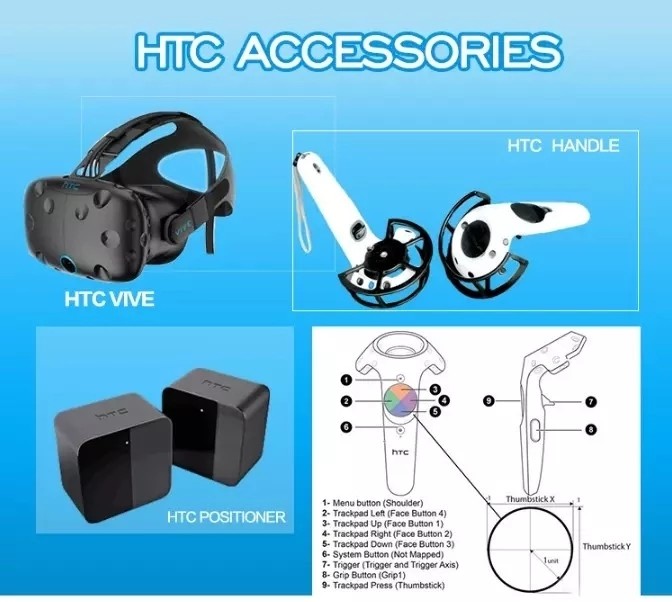 Commercial Escape Room Big VR Standing Platform 9D VR Station Space HTC VIVE Virtual Reality System