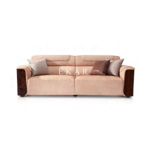 China Italian 1 2 3 Seater Classic Upholstery Nubuck Leather European Sofa Set W006SF wholesale
