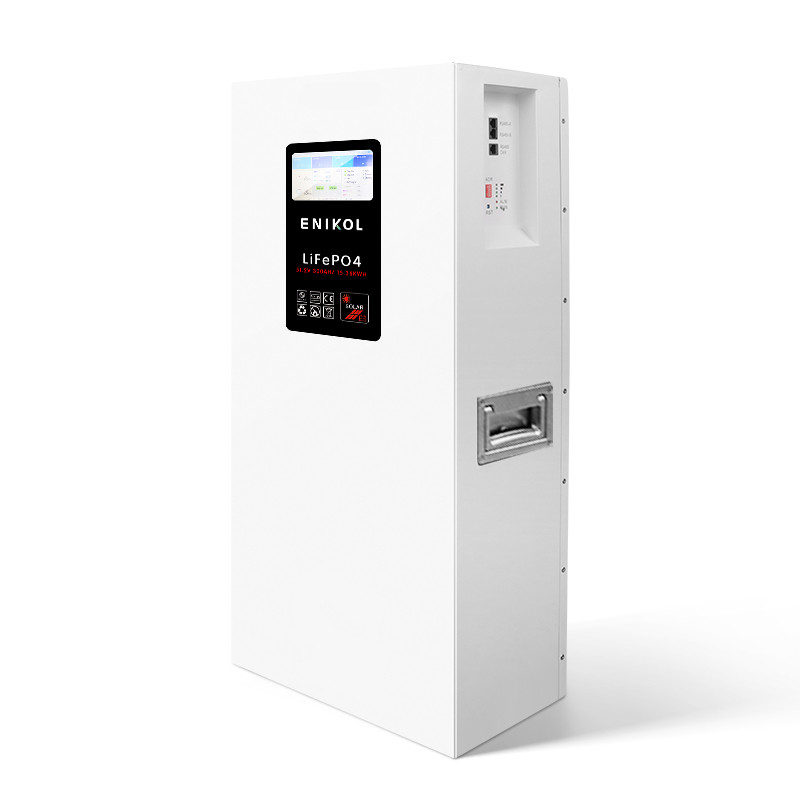 51.2v 5kwh 10kwh 15kwh Lithium Wall Mounted Lifepo4 Battery Powerwall With Touchable Screen
