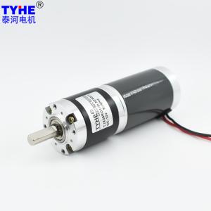 China Steel Dc Planetary Gear Motor D38mm Plane Gearbox 24v 5nm wholesale