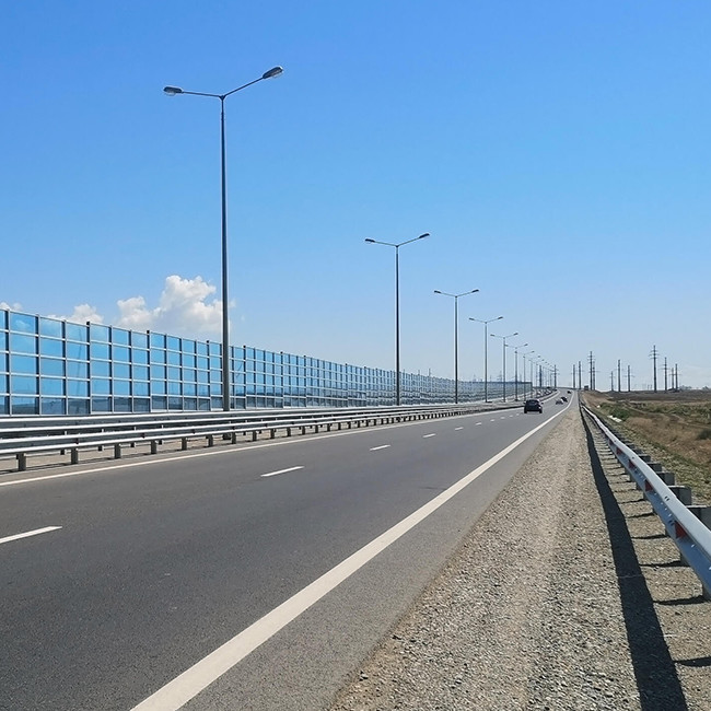 1220*2440mm Transparent Polycarbonate Sound Barrier Sheet Fence