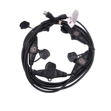 XianDa vde high quality european 2 pin 250v ac retractable tv power leads electric dryer extension wirecords or reel