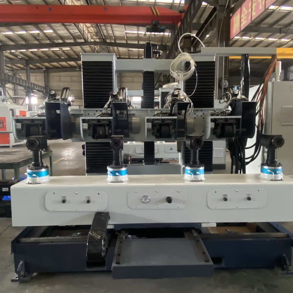 Two Stations Automatic Polishing Machine For Bathroom Faucet Polishing