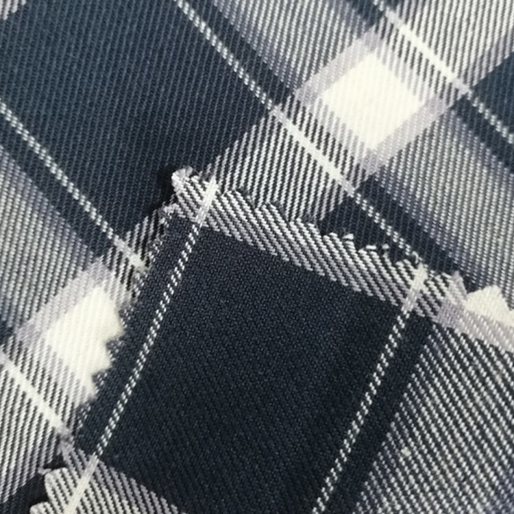 THPC FR Yarn Dyed 88% Cotton 12% Nylon 7.5oz Plaid Fabric For FR Plaid Shirt