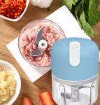 Colorful 37W DC Motor Food Processor With Shredding Disc And Stainless Steel