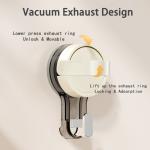 ZASA New Arrive White Yellow Green Vacuum Cup Hook