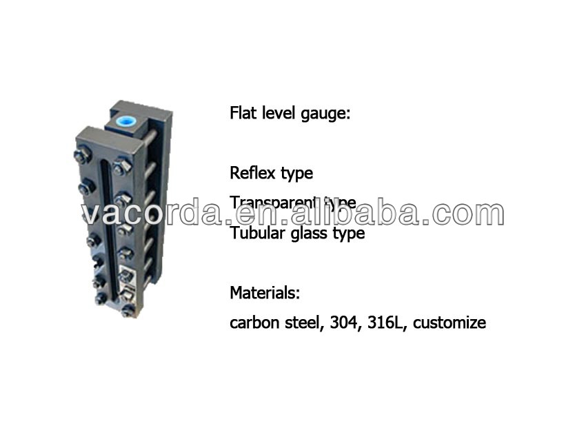 High Pressure Boiler Hydraulic Tank Sight 2.5 Level Gauge Glass Type