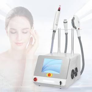China OEM Hair Removal Tattoo Removal Skin Tighten Machine 3 Handle RF Elight IPL Nd Yag Laser 5 In 1 Multifunction Beauty Machine wholesale