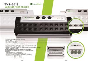 China Vacuum Sealer Packaging Machine Film Sealer Vacuum packer GK-TVS-2013 wholesale