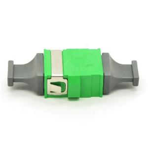 China 600N FTTH MPO APC Fiber Optic Adapters Polyethermide wholesale