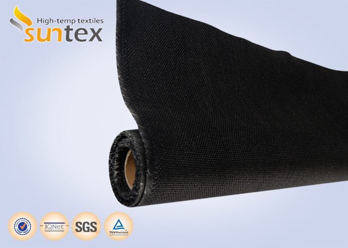 2025 Fireproof Chemical Resistant Non Stick Polyurethane Coated Fiberglass Fabric / Cloth
