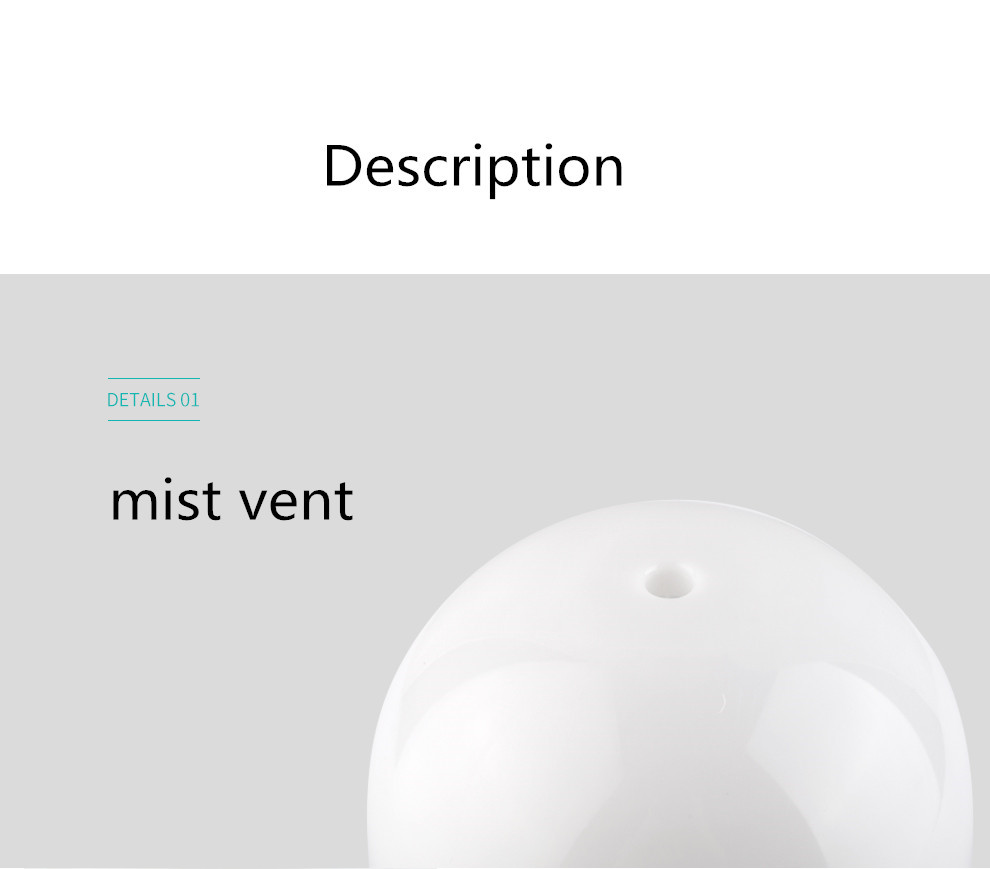 5W Rated Power Aroma Diffuser Humidifier DC5V 117 * 153mm Air Purifier With Colorful Lights