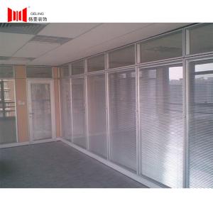 China Double Tempered Glass Movable Wall Systems 120 Minutes Fire Retardant wholesale