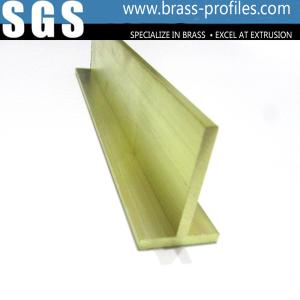 Custom Metal Brass Extruding T Window Sections Copper Tee  Profiles