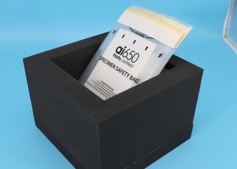 A5 Flexo Printing 95kPa Specimen Transport Bag Liquid Enclosure