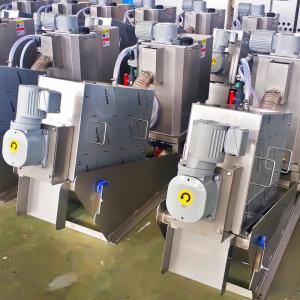 China Multi Disc Screw Press Food Industry Sludge Drying Machine wholesale